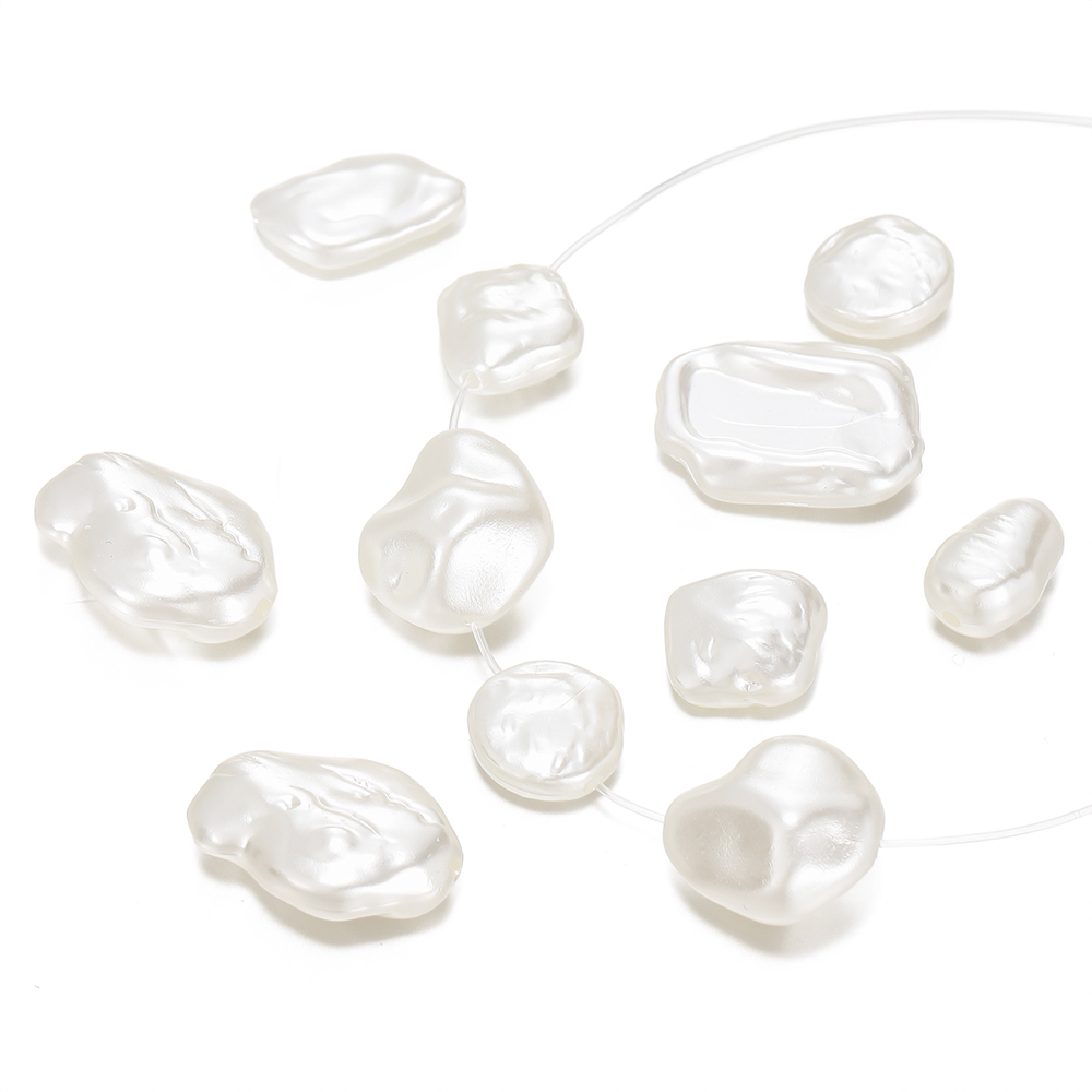 Pearl Necklace Set - 10Pcs/Lot Baroque Style ABS Pearl Beads