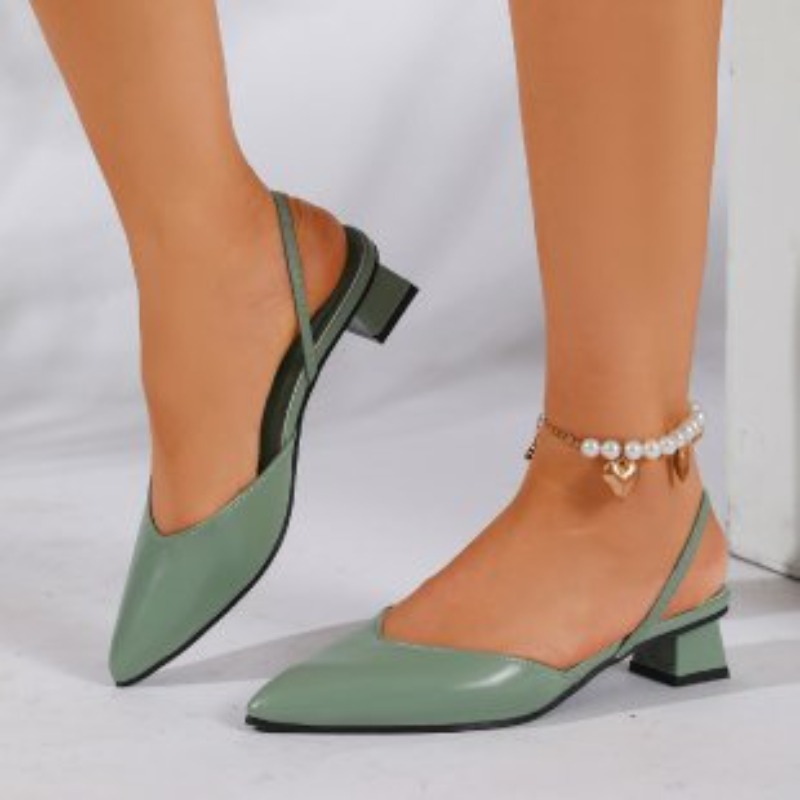 Formal Women Daily Wear Sandals - 2026 women's open-heeled pointed-toe high heels