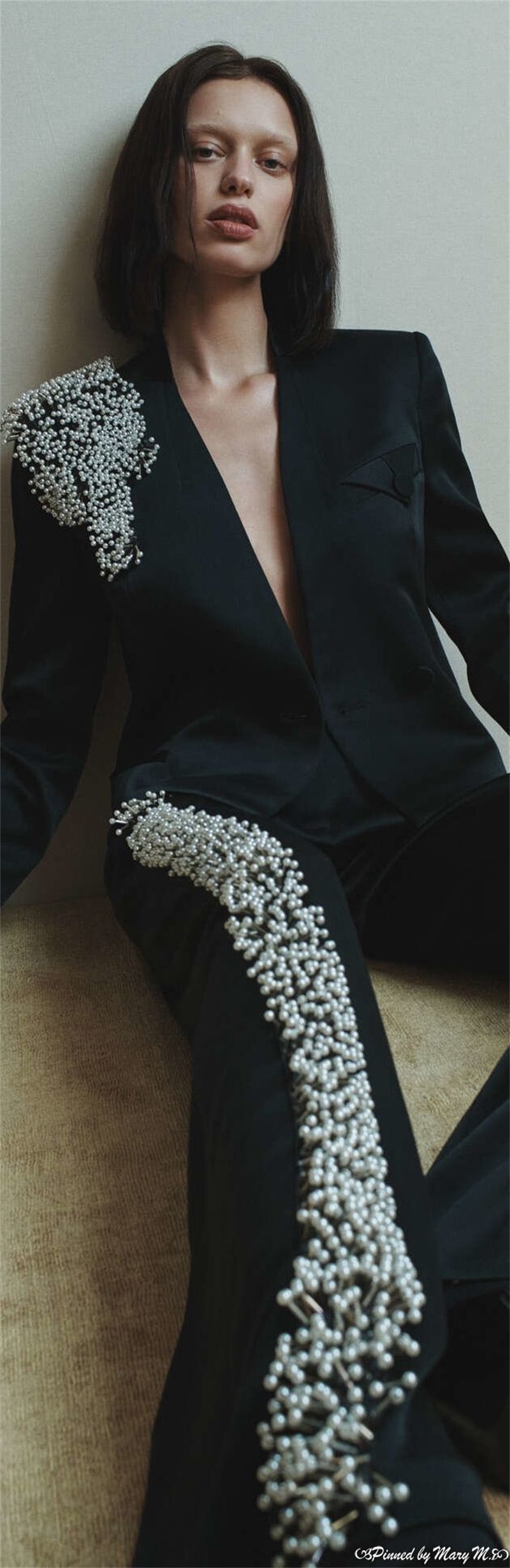Black Women Office Suits Set P - Women'S Formal Wear Tuxedo ulasan dan harga