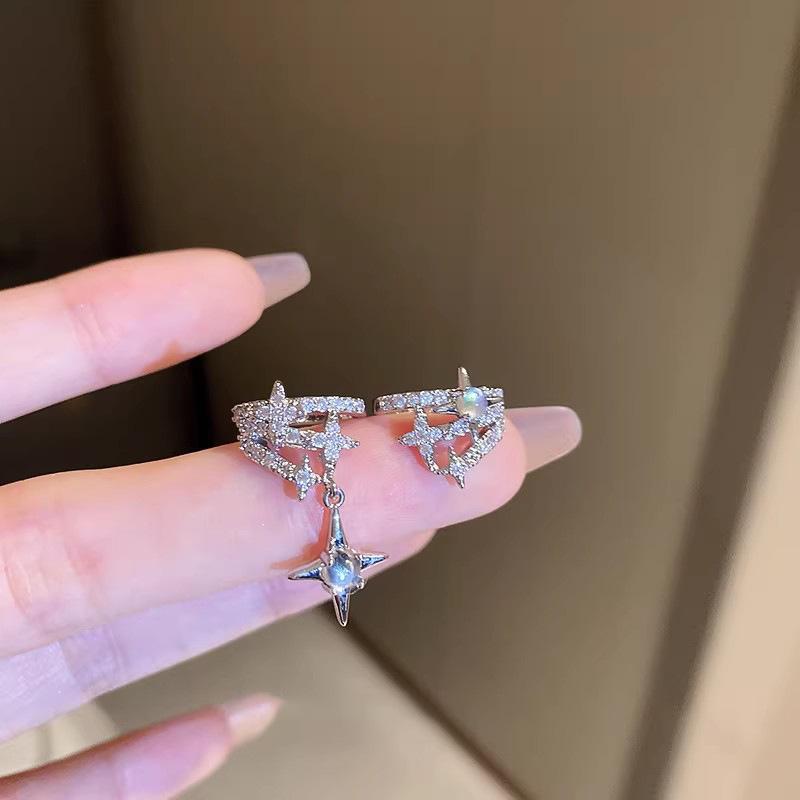 Non Pierced Minimalist Zircon  - Formal Wear Jewelry For Women ulasan dan harga