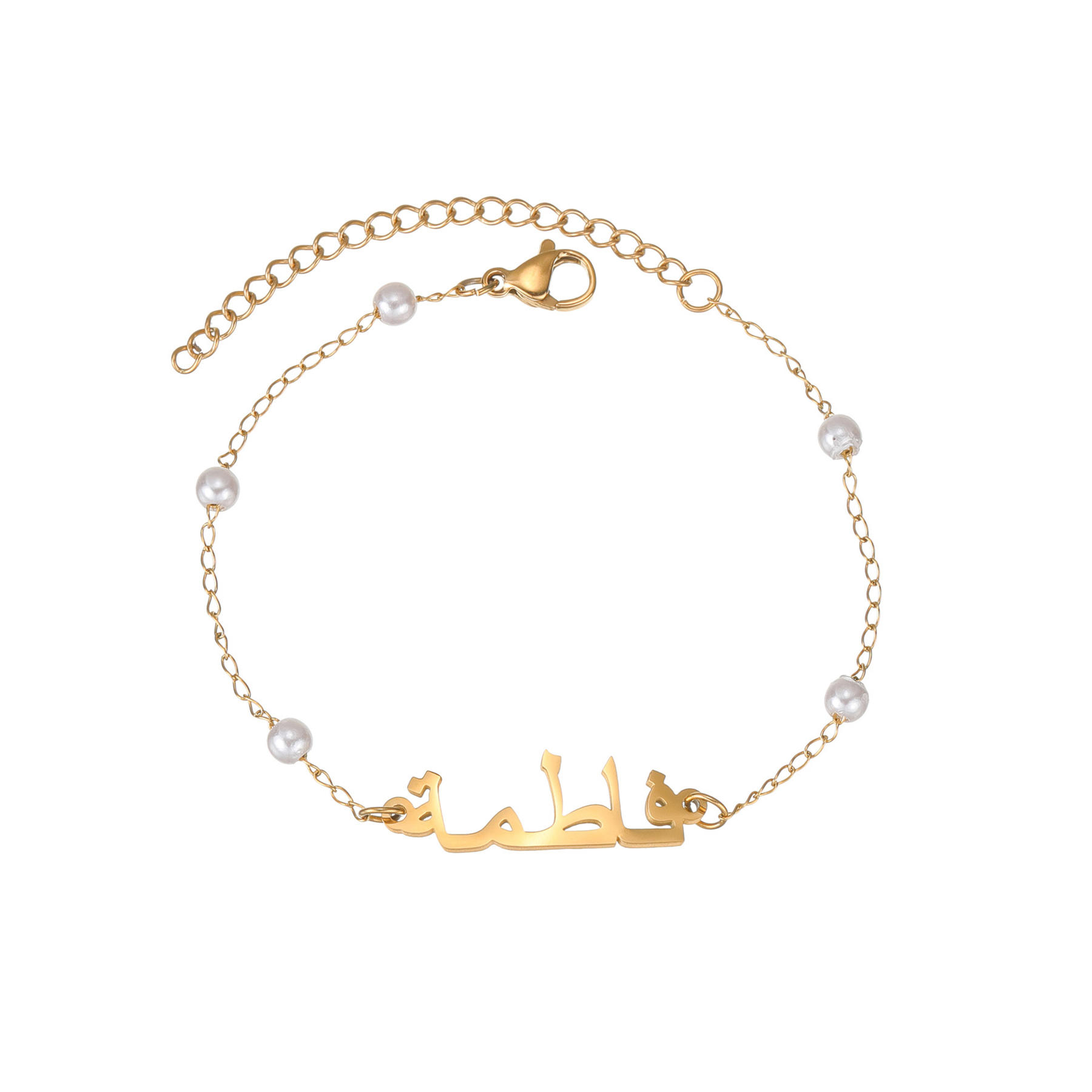 Goxijite Trendy Custom Arabic  - Pearl Necklace Set ulasan dan harga