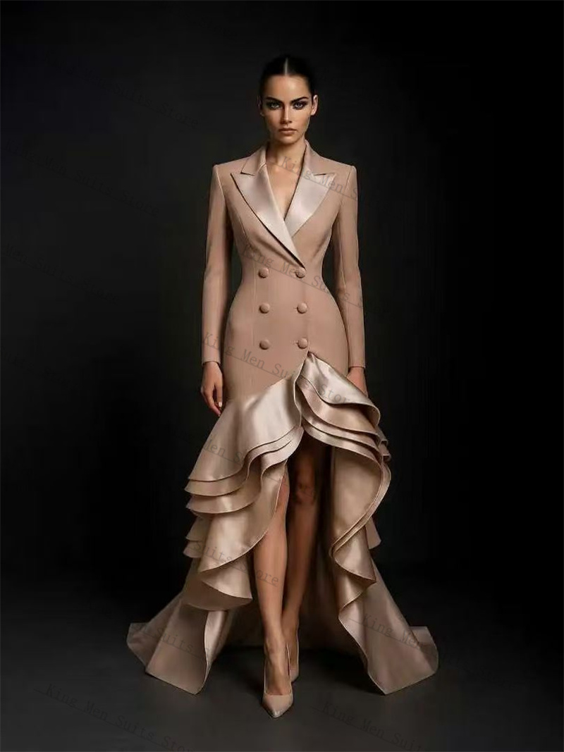 Champagne Women Suits 1 Piece  - Women'S Formal Wear Tuxedo ulasan dan harga