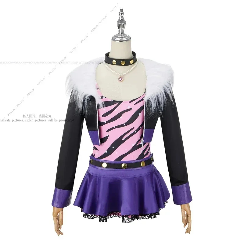 A,8;h/Clawdeen Wolf Monster Co - Pearl Necklace Set ulasan dan harga