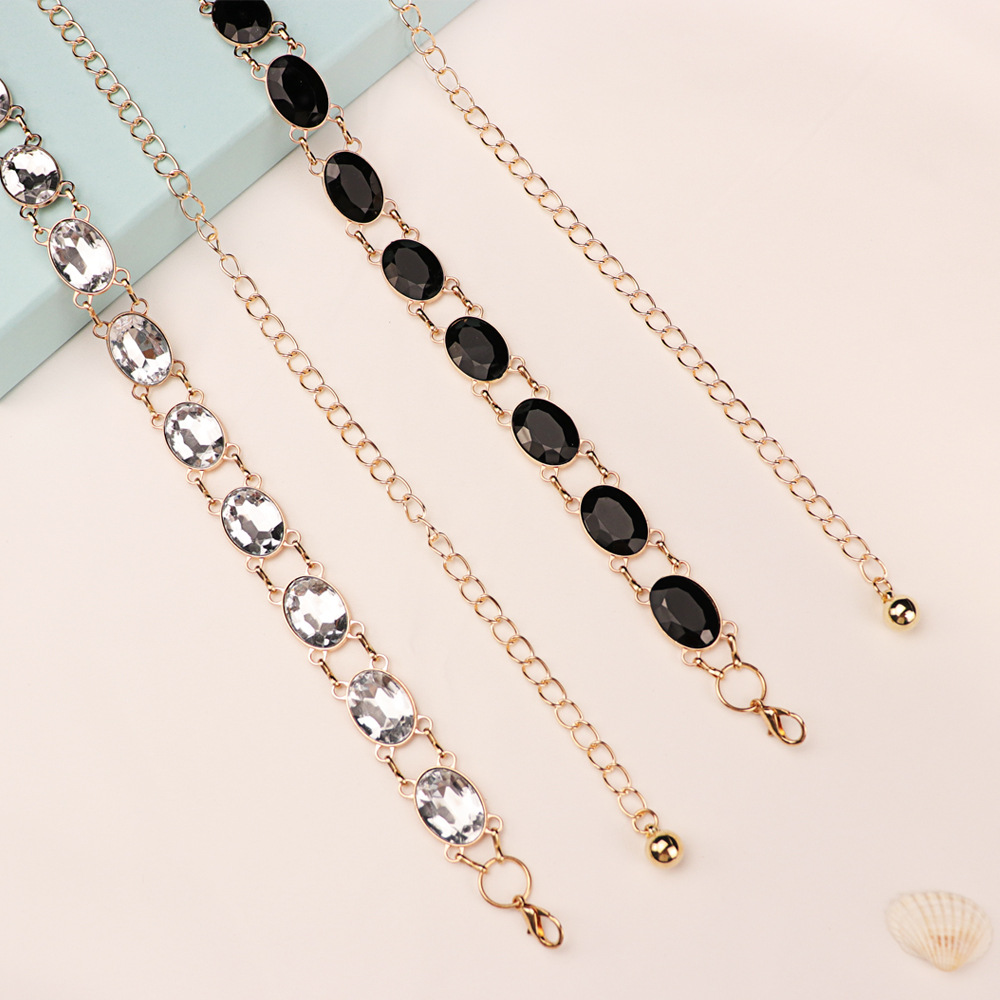 Chic Rhinestone Waist Chain Wo - Formal Wear Jewelry For Women ulasan dan harga