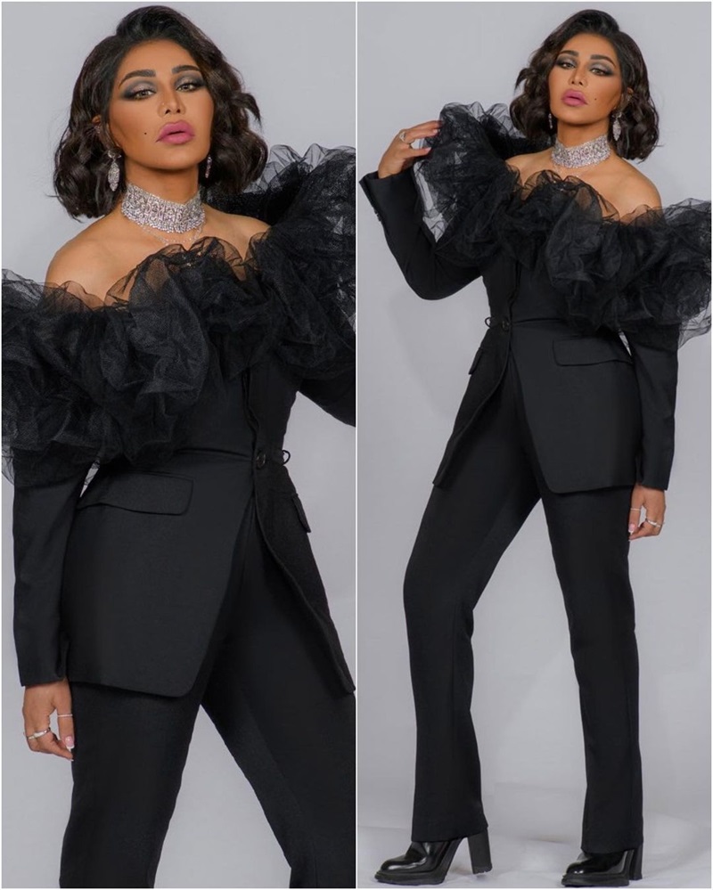 Off Shoulder Women Suit Set Bl - Women'S Formal Wear Tuxedo ulasan dan harga