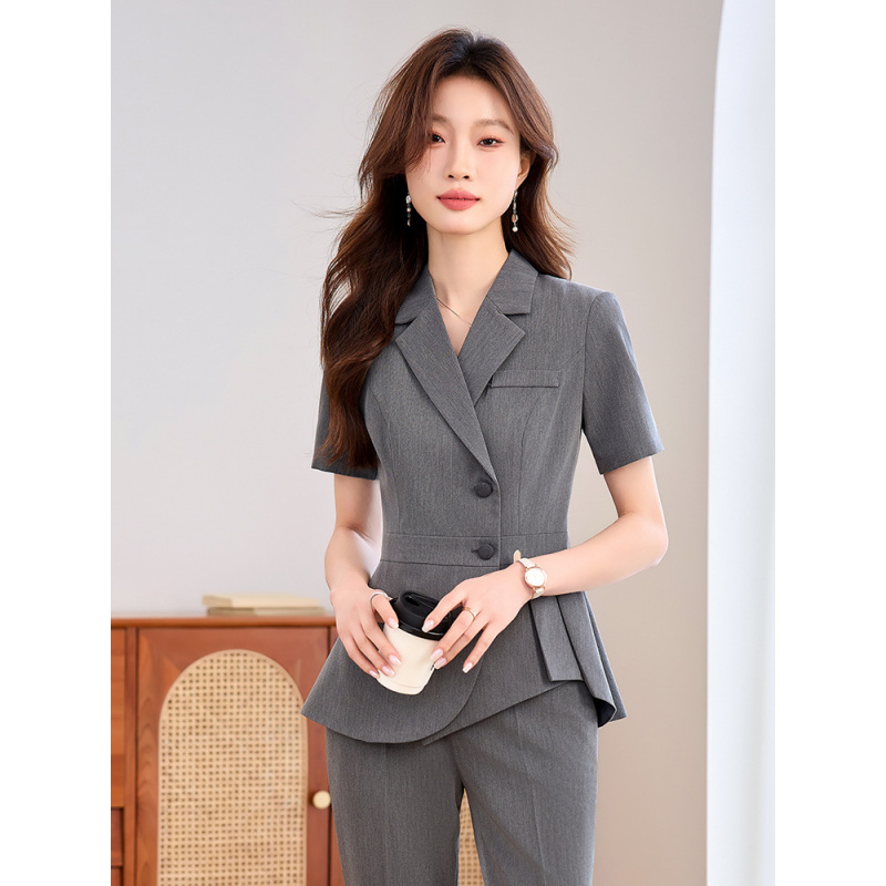 Navy blue women's thin profess - Formal Wear Jewelry For Women ulasan dan harga